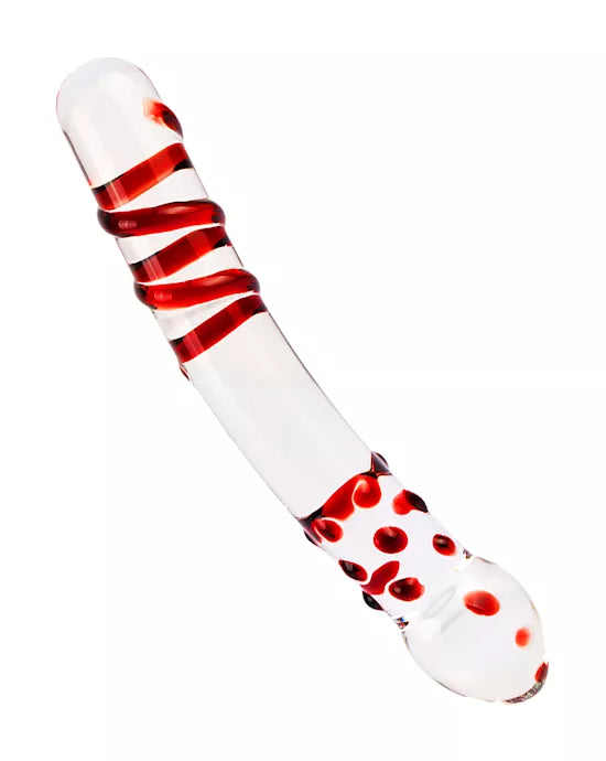 Lucent Red Clear Dildo - Just for you desires