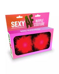 Sexy Af Nipple Red Marabou - Just for you desires