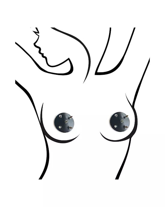 Sexy Af Nipple Black Studded - Just for you desires