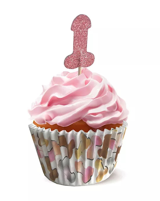Glitterati Penis Cupcake Set - Just for you desires