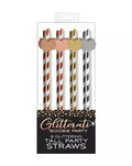 Glitterati Boobie Tall Party Straws - Just for you desires