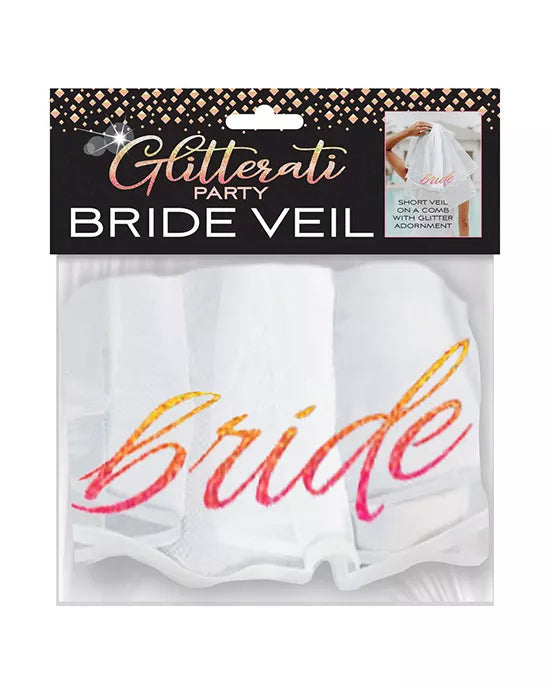 Glitterati Bride Veil - Just for you desires