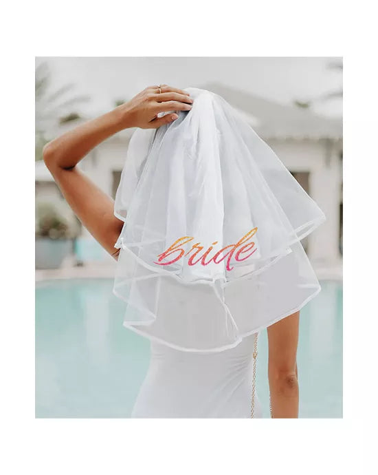 Glitterati Bride Veil - Just for you desires