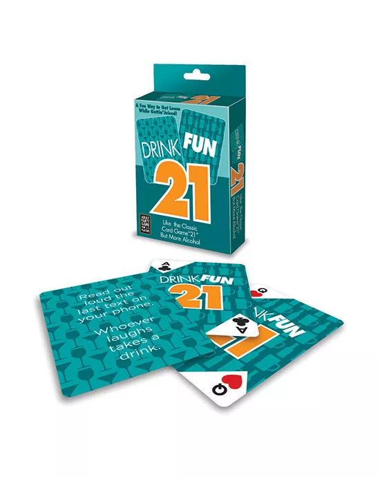 Drink Fun 21 Card Game - Just for you desires