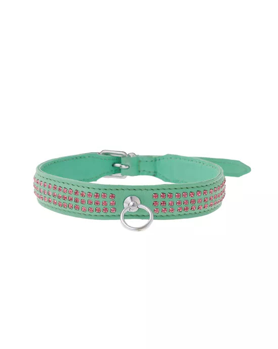 Bound X Collar With Rhinestones - Just for you desires