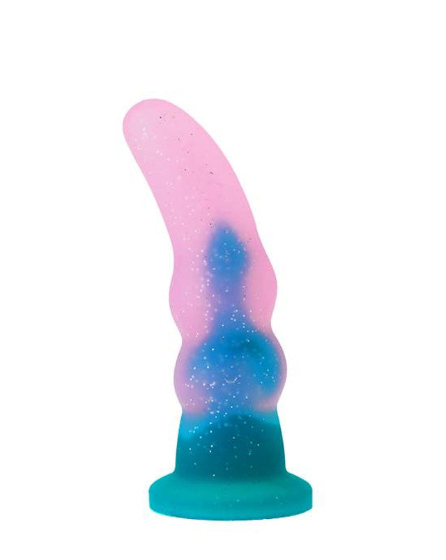 272498 - Nood Colours - Silicone Rippled Dildo - Foil Bag - Just for you desires