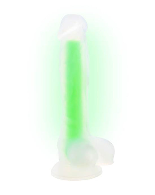 272526 - Nood Colours - Glow in the Dark Dildo - Foil Bag