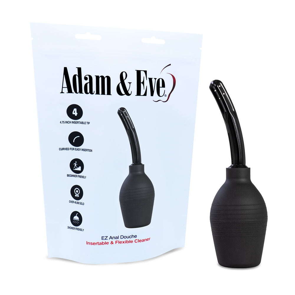Adam & Eve Ez Anal Douche - Black Douche - Just for you desires