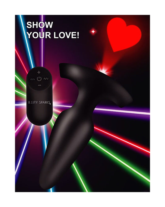 Clearing :: Laser Heart Anal Plug w/ Remote Control