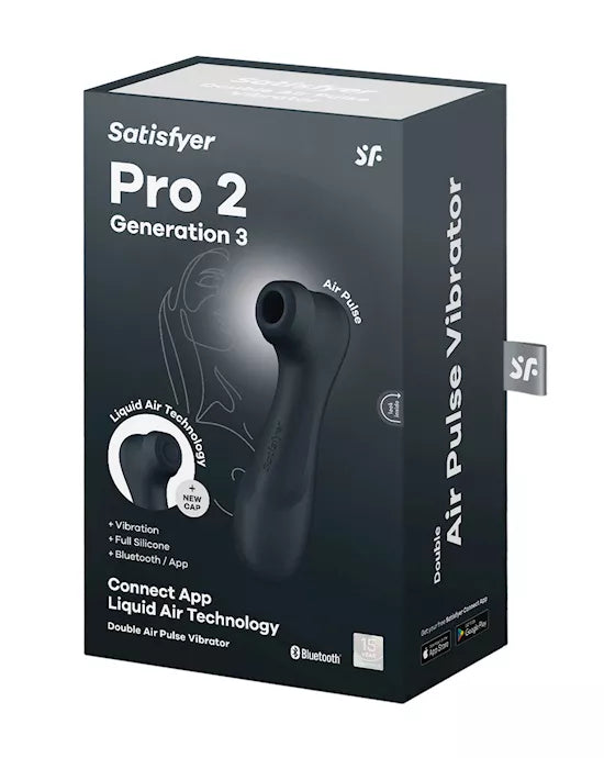 Pro 2 Generation 3 with Liquid Air Technology Vibration and Bluetooth/App - Just for you desires