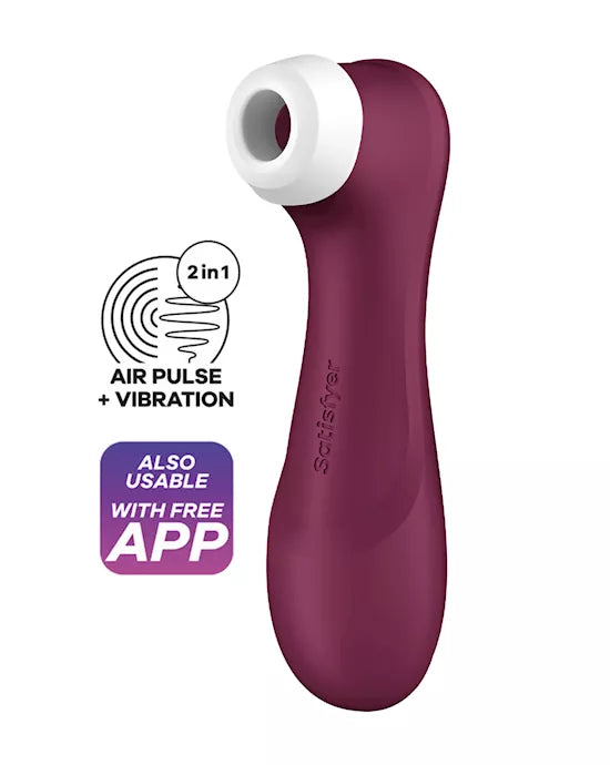 Pro 2 Generation 3 with Liquid Air Technology Vibration and Bluetooth/App - Just for you desires