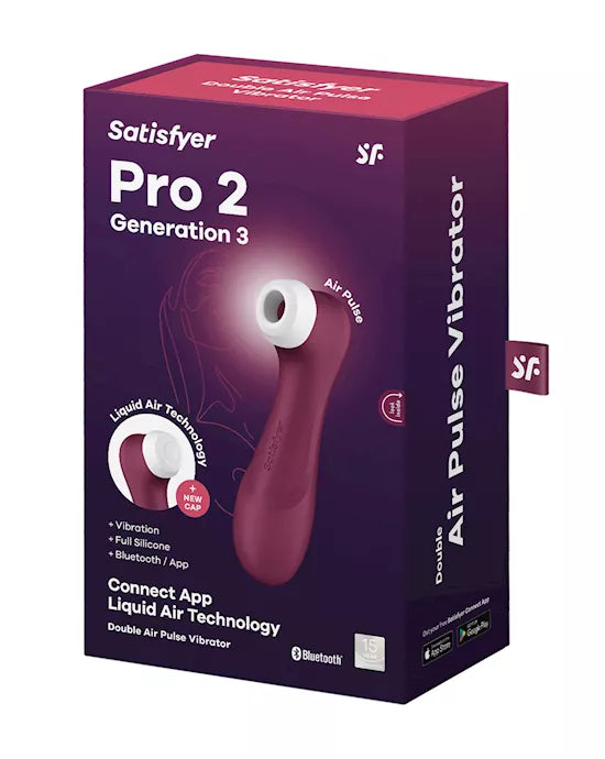 Pro 2 Generation 3 with Liquid Air Technology Vibration and Bluetooth/App - Just for you desires