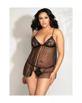2-Piece Babydoll Set Uptown - Just for you desires