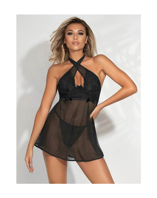 2-Piece Babydoll Set Drama Queen - Just for you desires