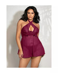 2-Piece Babydoll Set Drama Queen - Just for you desires