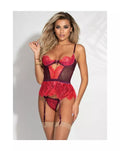 Flawless Bustier 2pc Set - Just for you desires
