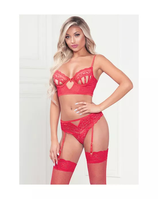 2-Piece Bra Set Tide of Passion - Just for you desires