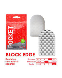 POCKET TENGA Block Edge - Just for you desires
