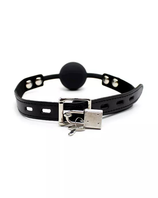 Kinki Ball Gag with Padlock - Just for you desires