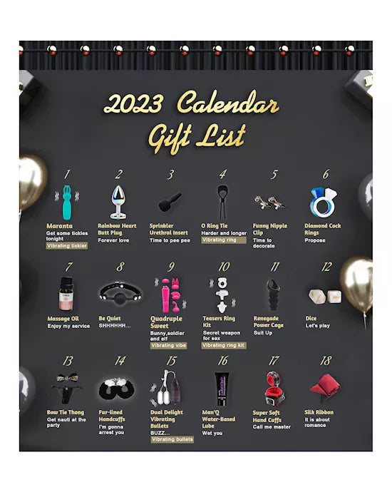 Chisas Calendar - Just for you desires