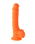 Nood Colours Dual Density Liquid Silicone Dildo with Balls - Just for you desires