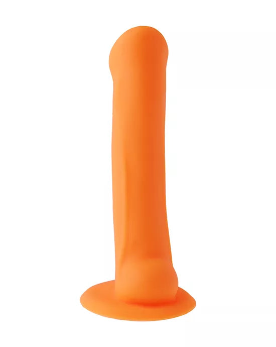 Nood Colours Dual Density Liquid Silicone Dildo with Balls - Just for you desires
