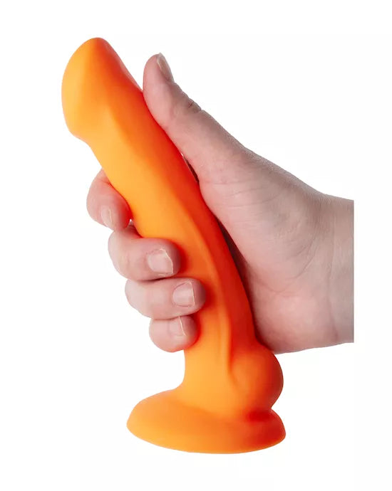 Nood Colours Dual Density Liquid Silicone Dildo with Balls - Just for you desires