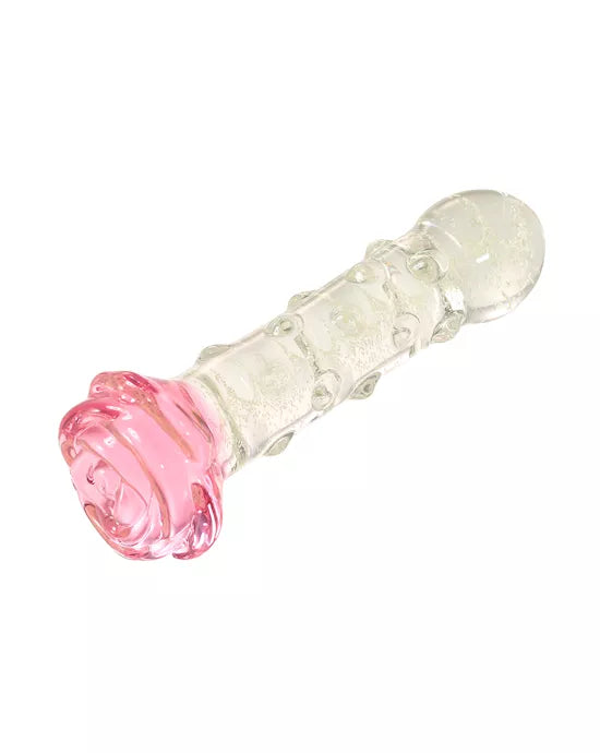 Lucent Glow in the Dark Rose Butt Plug - Just for you desires