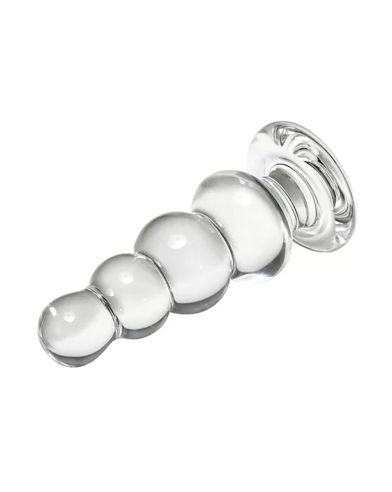 Lucent Beaded Butt Plug - Just for you desires