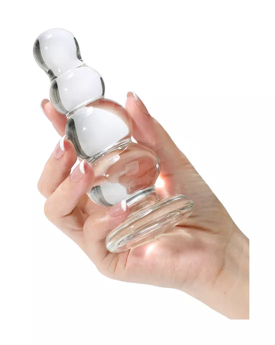 Lucent Beaded Butt Plug - Just for you desires