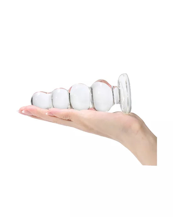 Lucent Beaded Butt Plug - Just for you desires