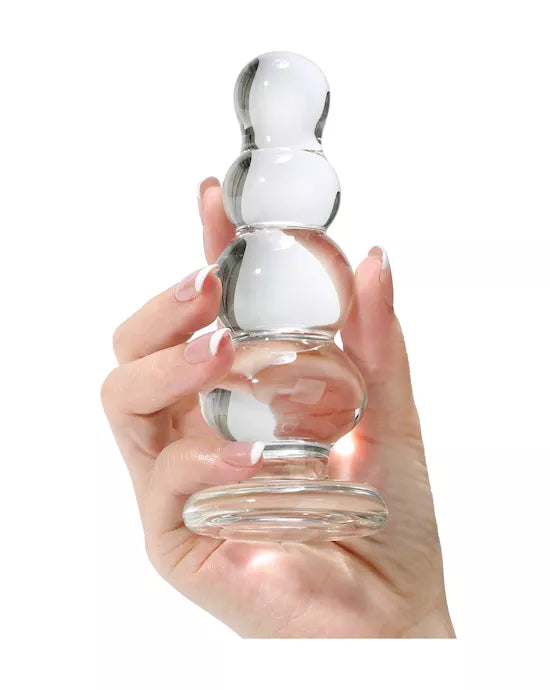 Lucent Beaded Butt Plug - Just for you desires