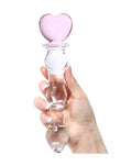 Lucent Heart Shaped Beaded Dildo - Just for you desires