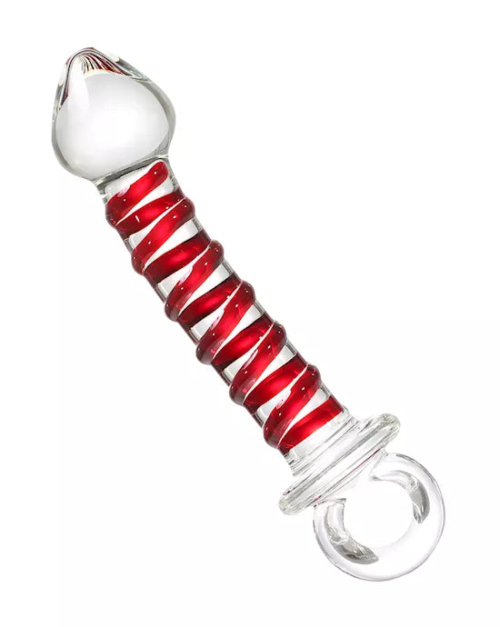 Lucent Spiral Dildo with Handle - Just for you desires