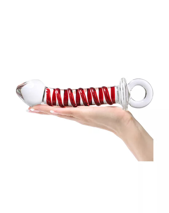 Lucent Spiral Dildo with Handle - Just for you desires