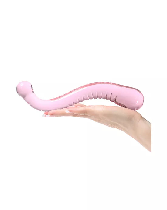 Lucent Double Ended Curved Dildo - Just for you desires