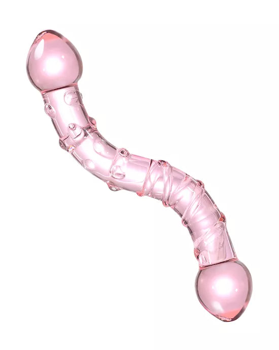 Lucent Double Ended Textured Dildo - Just for you desires