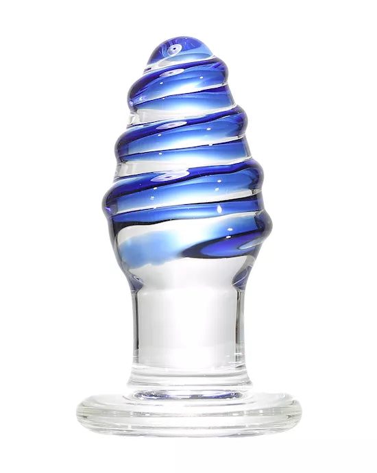 Lucent Swirl Classic Butt Plug - Just for you desires