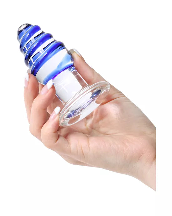 Lucent Swirl Classic Butt Plug - Just for you desires