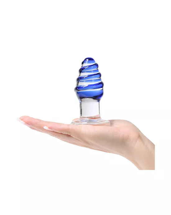 Lucent Swirl Classic Butt Plug - Just for you desires