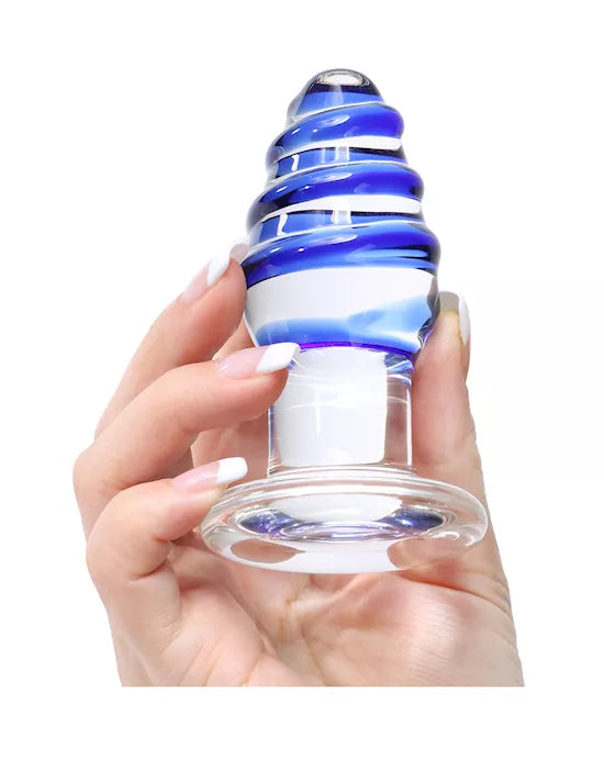 Lucent Swirl Classic Butt Plug - Just for you desires