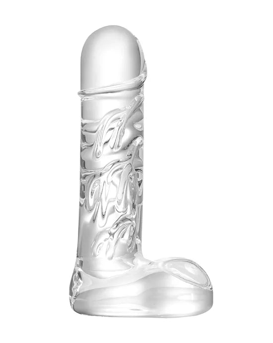 Lucent Classic Dildo with Balls - Just for you desires