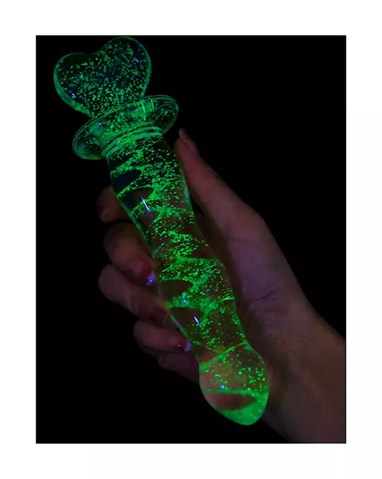 Lucent Glow in the Dark Heart Dildo - Just for you desires