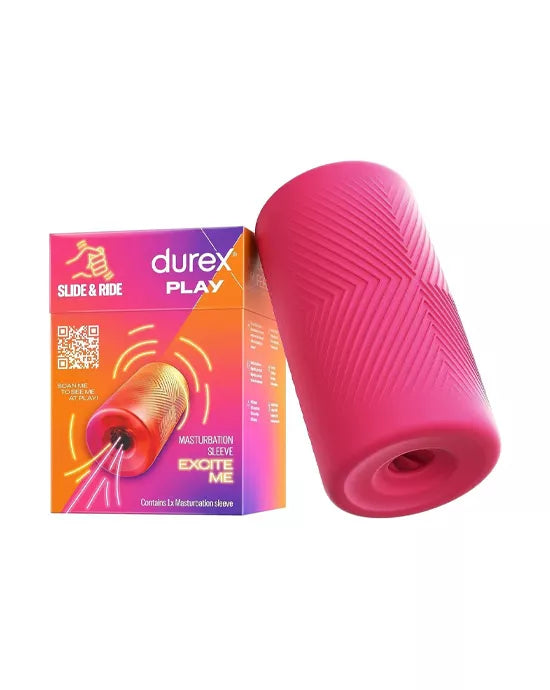 Durex Play Slide & Ride Textured Masturbation Massage Sleeve for Pleasure - Just for you desires