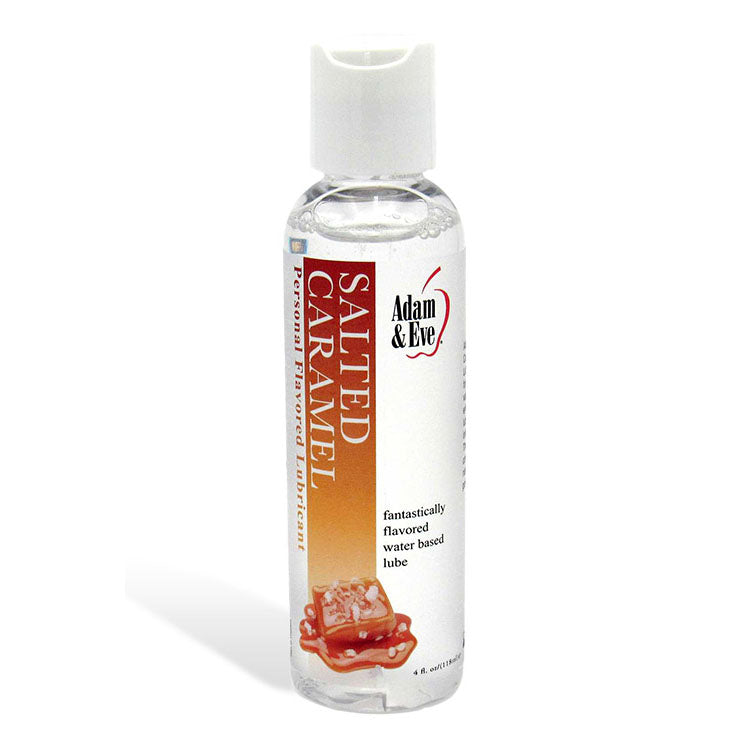 Adam & Eve SALTED CARAMEL Lubricant - Salted Caramel Flavoured Water Based Lubricant - 118 ml Bottle - Just for you desires