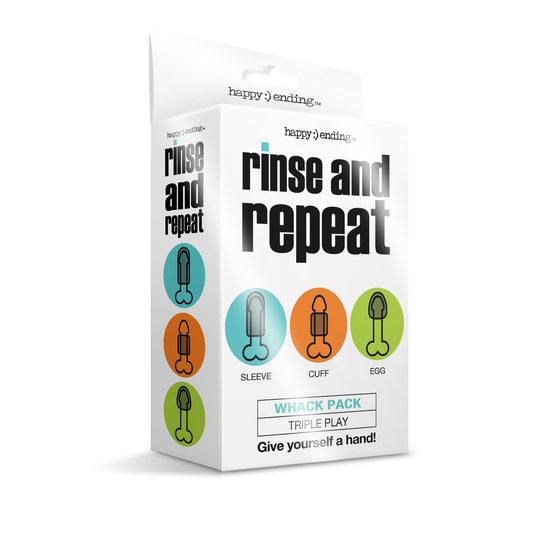 Rinse And Repeat Whack Pack Triple Play - Just for you desires