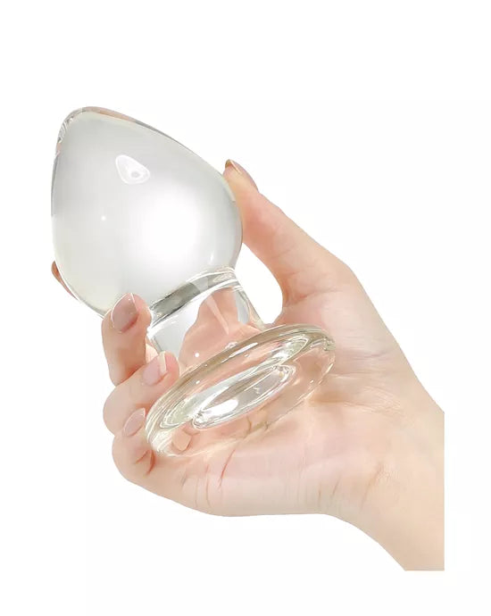 Molten Wide Glass Butt Plug - Just for you desires