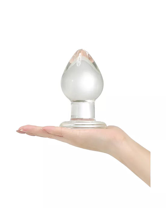 Molten Wide Glass Butt Plug - Just for you desires