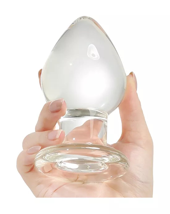 Molten Wide Glass Butt Plug - Just for you desires