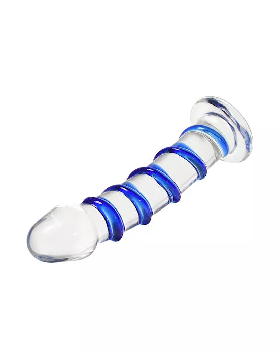 G-Spot Spiral Glass Dildo - Just for you desires